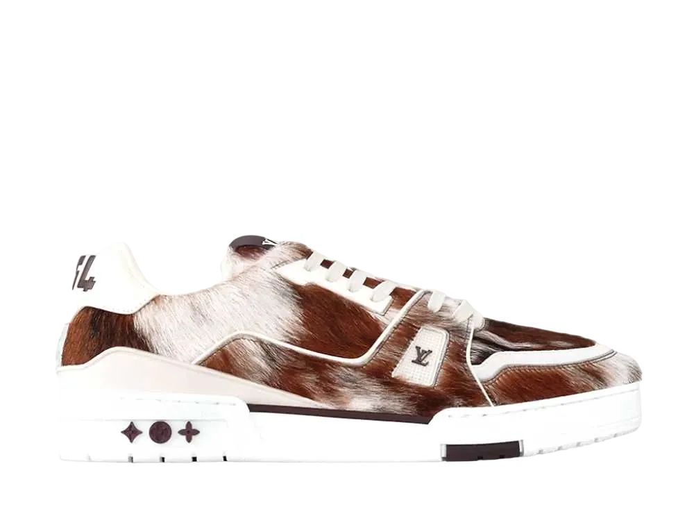 ルイヴィトン LV トレイナー・ライン スニーカー "ブラウン"