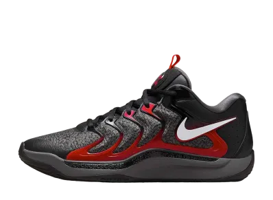 Nike KD 17 "Black/Iron Grey/University Red/White" (FJ9487-001/FJ9488-001)
