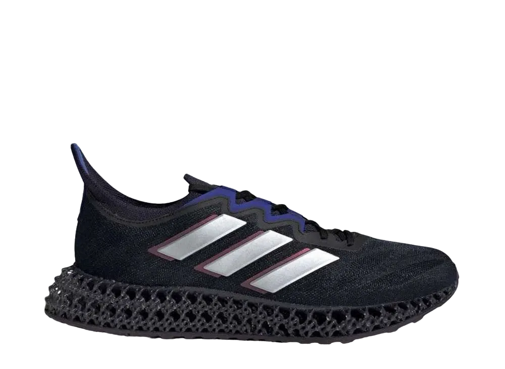 アディダス 4DFWD 3 ランニング "コアブラック/シルバーメタリック/フットウェアホワイト"