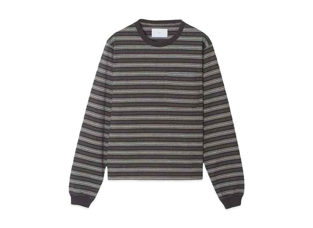 SUGARHILL STRIPE LONG SLEEVE TEE "MINT STRIPE"