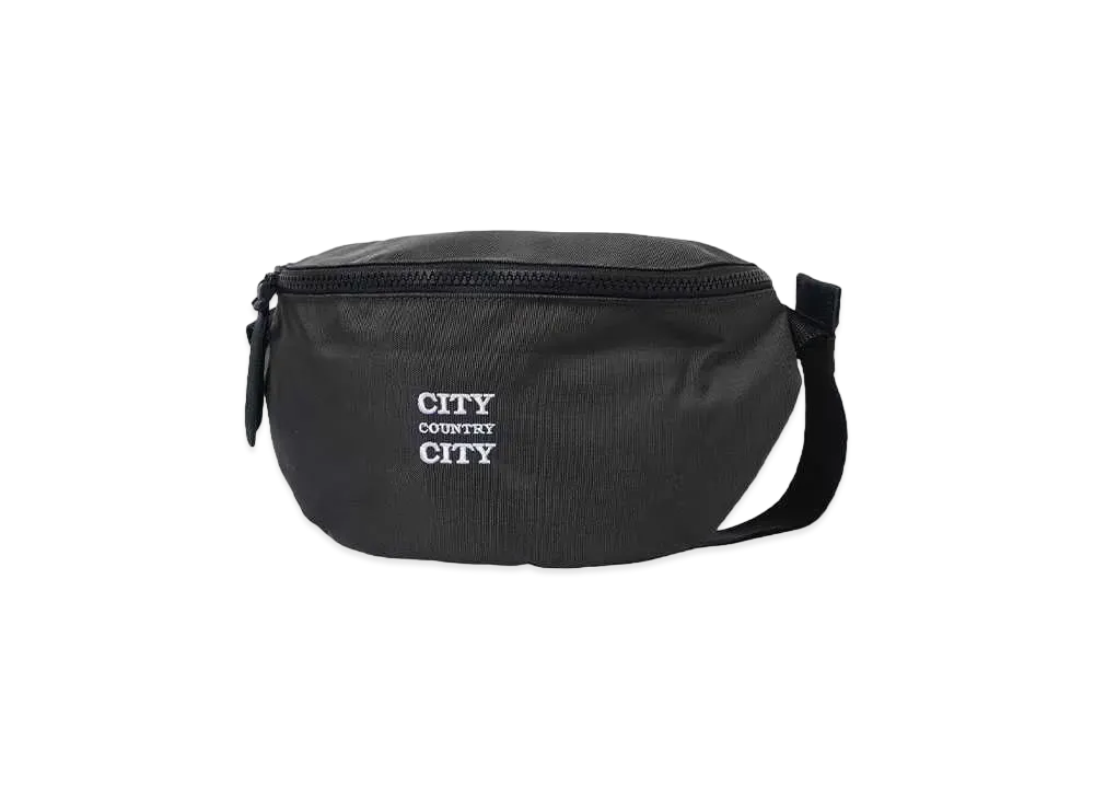 CITY COUNTRY CITY hobo x CITY COUNTRY CITY EVERYDAY WAIST POUCH NYLON OXFORD "CHARCOAL"