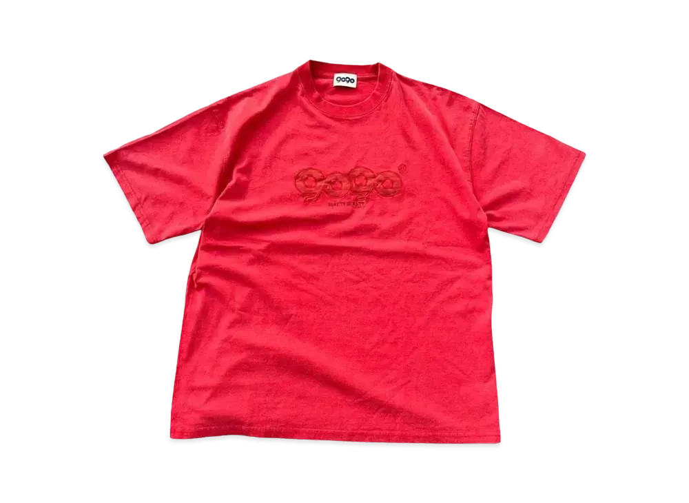 9090 9090 OG Wash Tee "WASH RED"