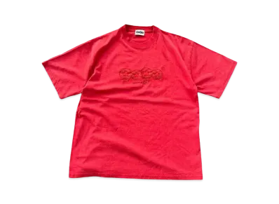 9090 9090 OG Wash Tee "WASH RED"