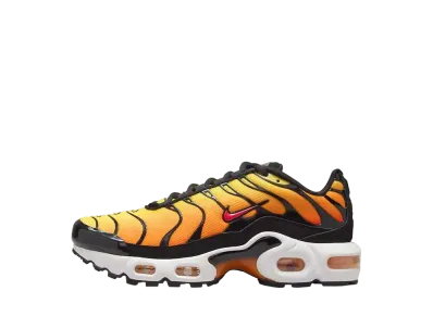 Nike GS Air Max Plus "Black/Bright Ceramic/Resin/Pimento"