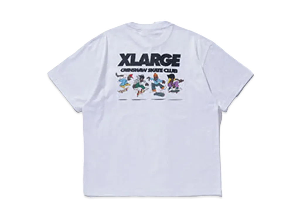 XLARGE x CSC Pocket S/S Tee "White"