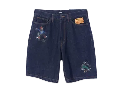 XLARGE x CSC Denim Short Pants "Indigo"