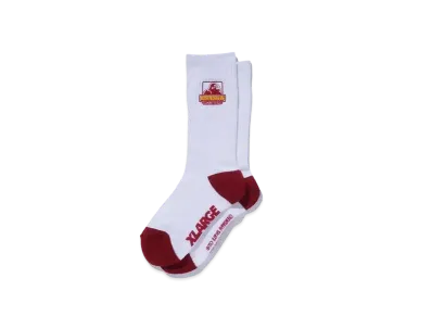 XLARGE x CSC OG Socks "White"