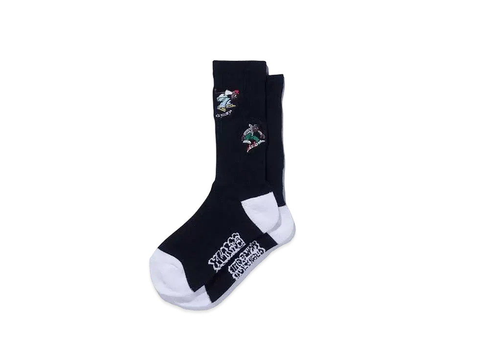 XLARGE x CSC OG Socks "Black"