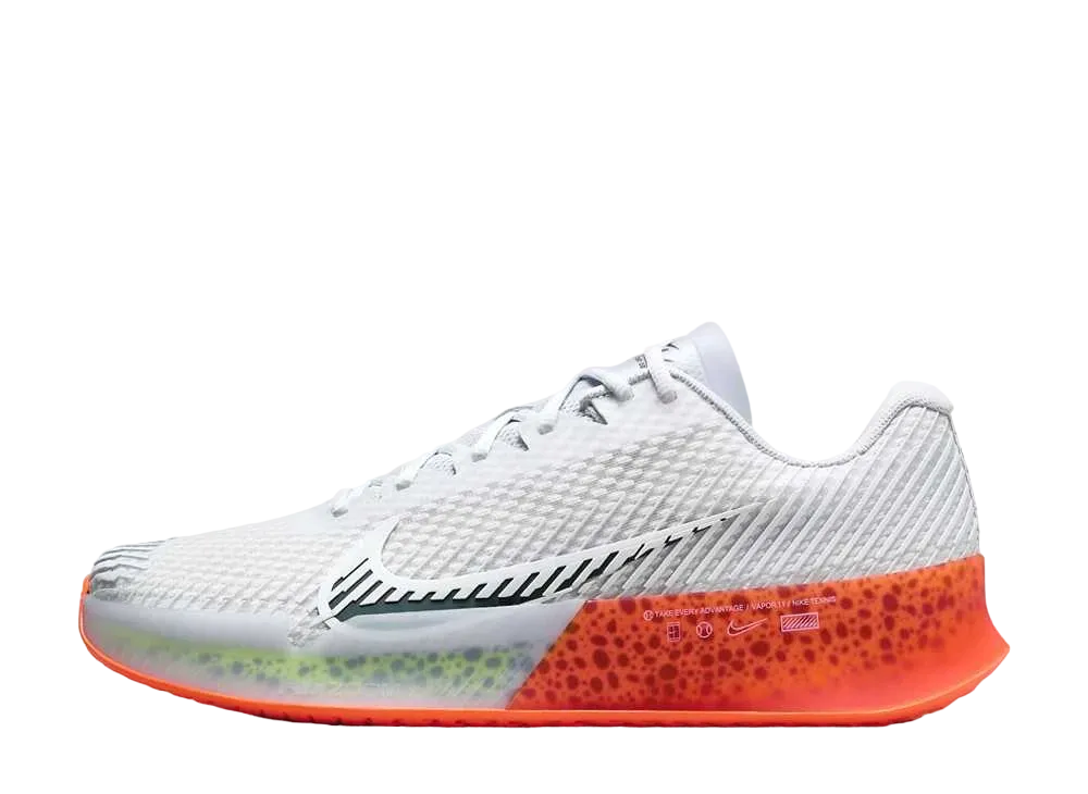 ナイキ コート エアズームヴェイパー11 エレクトリック "サファリ/マルチカラー"