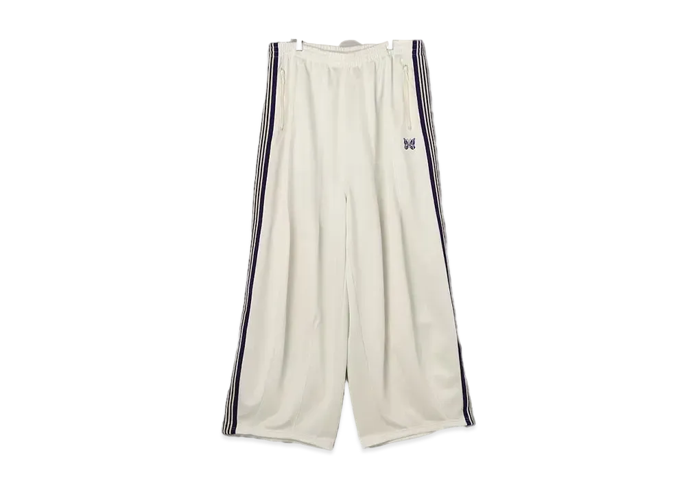 Needles FREAK’S STORE Exclusive H.D.TrackPant PolySmooth "White/Purple"