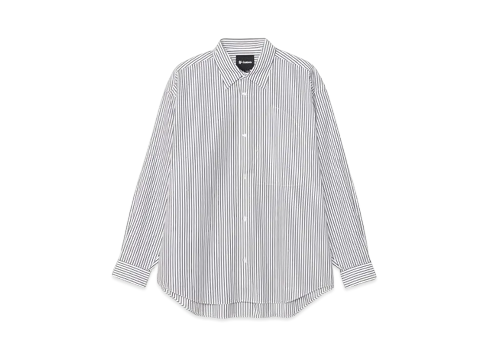 Goldwin Striped Oversized Shirt (Unisex) "Blue Stripe"