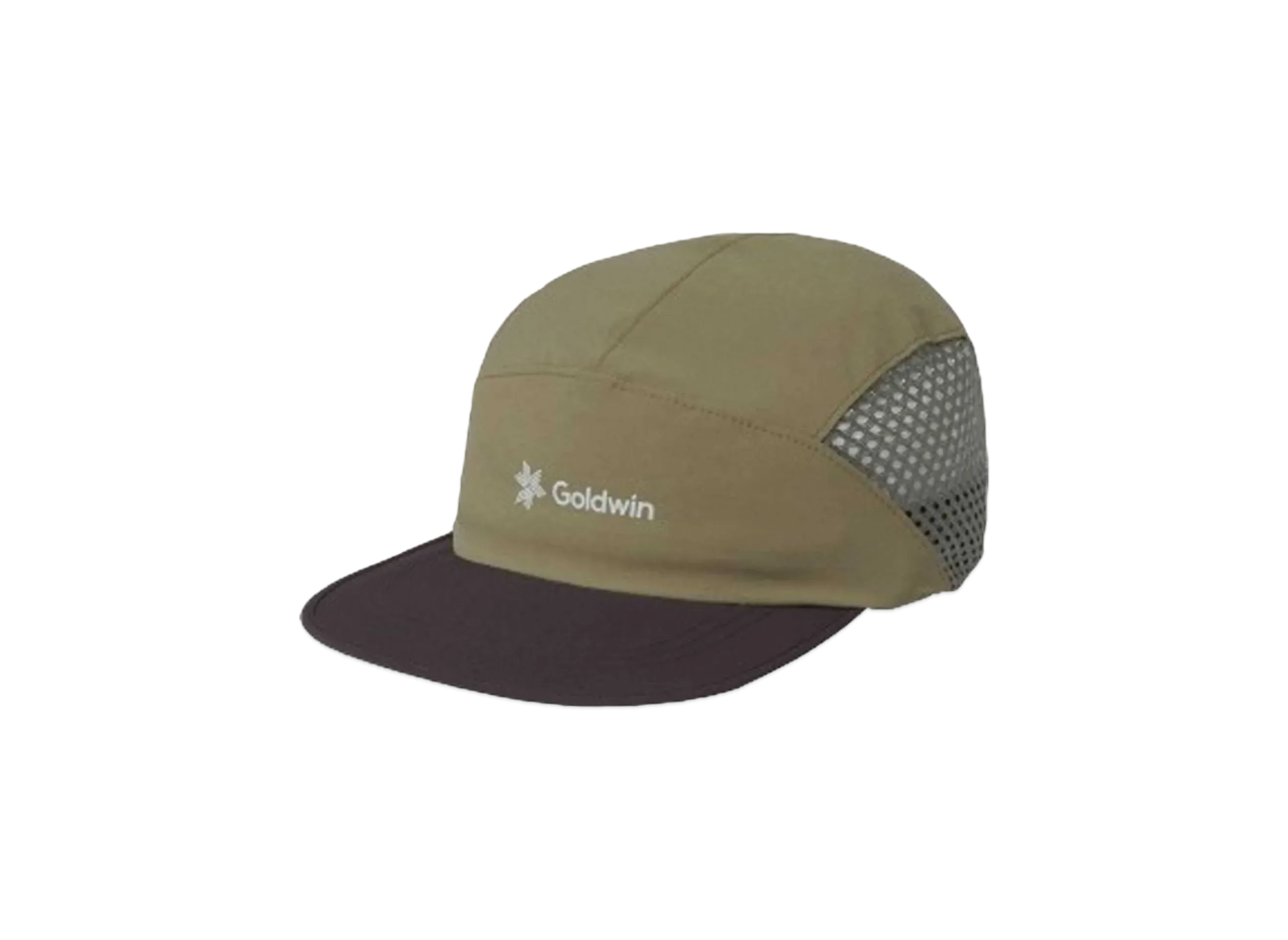 Goldwin Utility Jet Mesh Cap (Unisex) "Khaki Green/Black"
