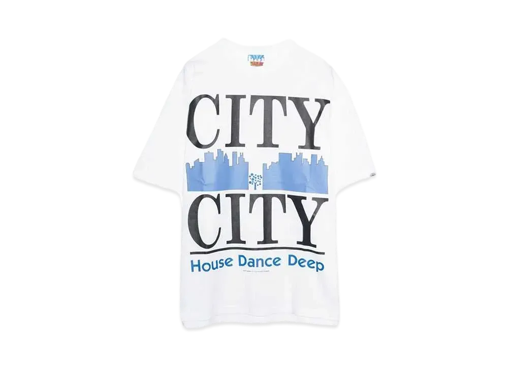 CITY COUNTRY CITY COTTON T-SHIRT CITY CITY "WHITE"