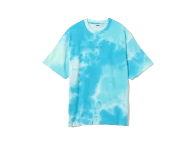 atmos Embroidery Classic Logo Tie-Dye T-shirt "Blue"