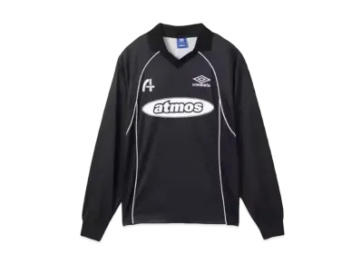atmos x UMBRO LS Soccer Jersey "Black"