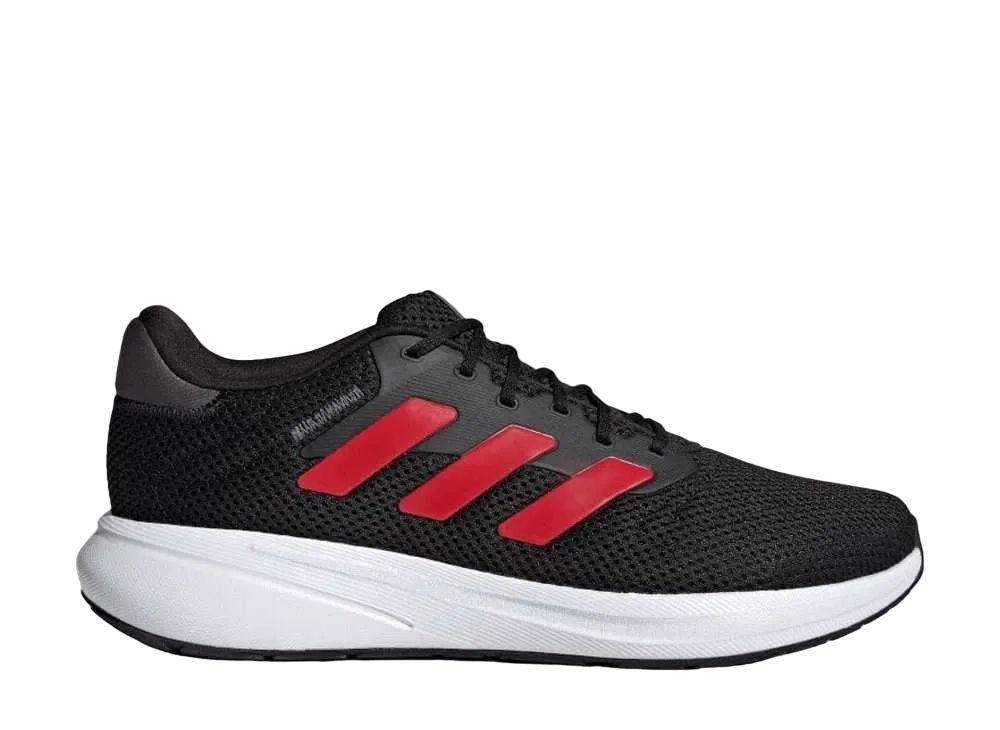 アディダス レスポンス ランナー "コアブラック/ベタースカーレット/グレーファイブ"