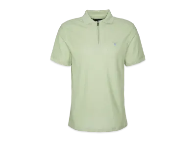 Barbour Half-Zip Polo Shirt "Green"