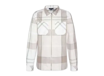 Barbour Blue Chalk Tartan Shirt Blouson "Beige"