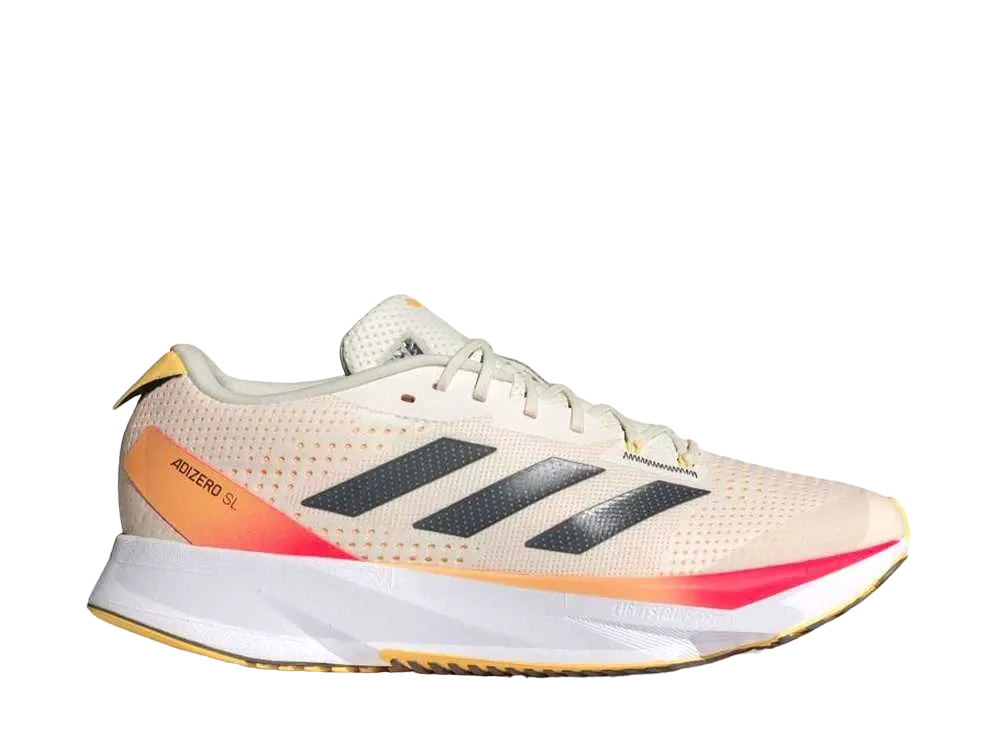 アディダス アディゼロ SL M "アイボリー/コアブラック/スパーク"