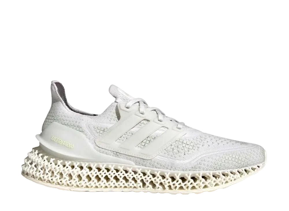 アディダス ウルトラ 4DFWD ランニング "クリスタルホワイト/リネングリーン/ワンダーシルバー"