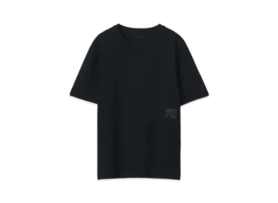Alexander Wang High Twist Jersey Shrunken T-shirt Alexander Wang High Twist Jersey Shrunken T-shirt