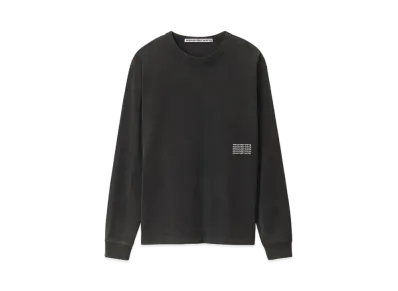 Alexander Wang Cotton Jersey Logo Shrunken T-shirt Alexander Wang Cotton Jersey Logo Shrunken T-shirt