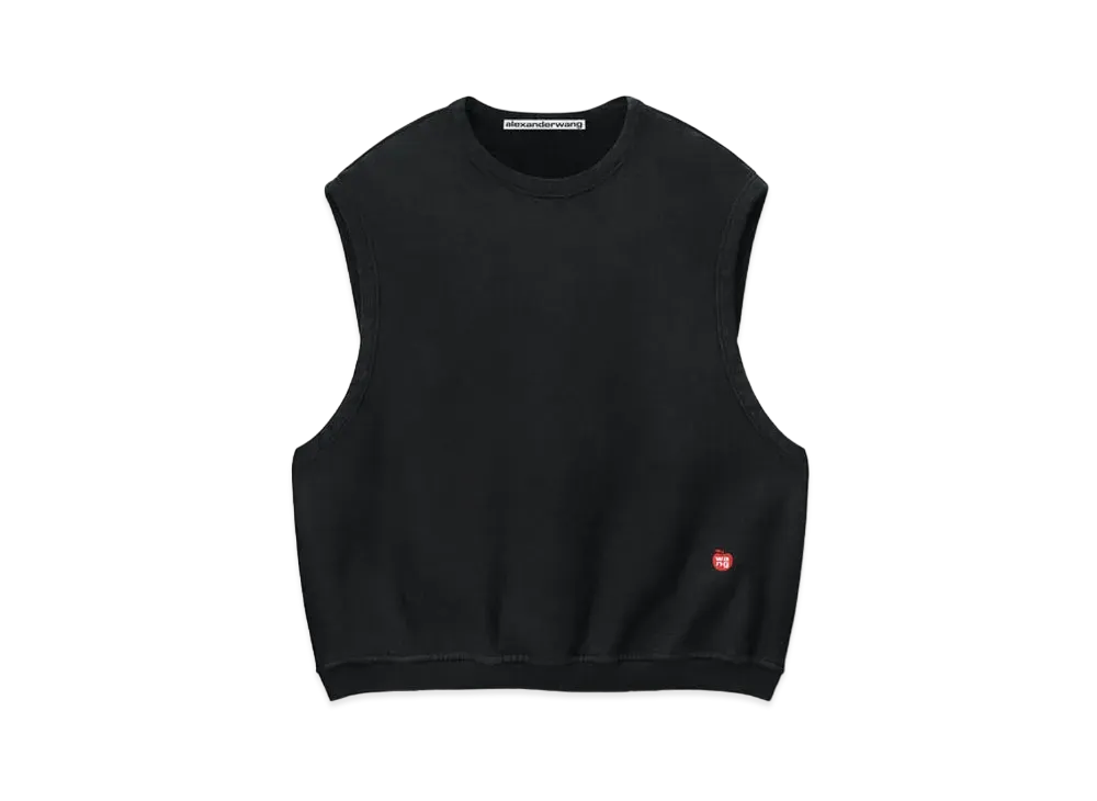 アレキサンダーワン　クラシックテリー Vネック クロップドプルオーバー アレキサンダーワン クラシックテリー Vネック クロップドプルオーバー