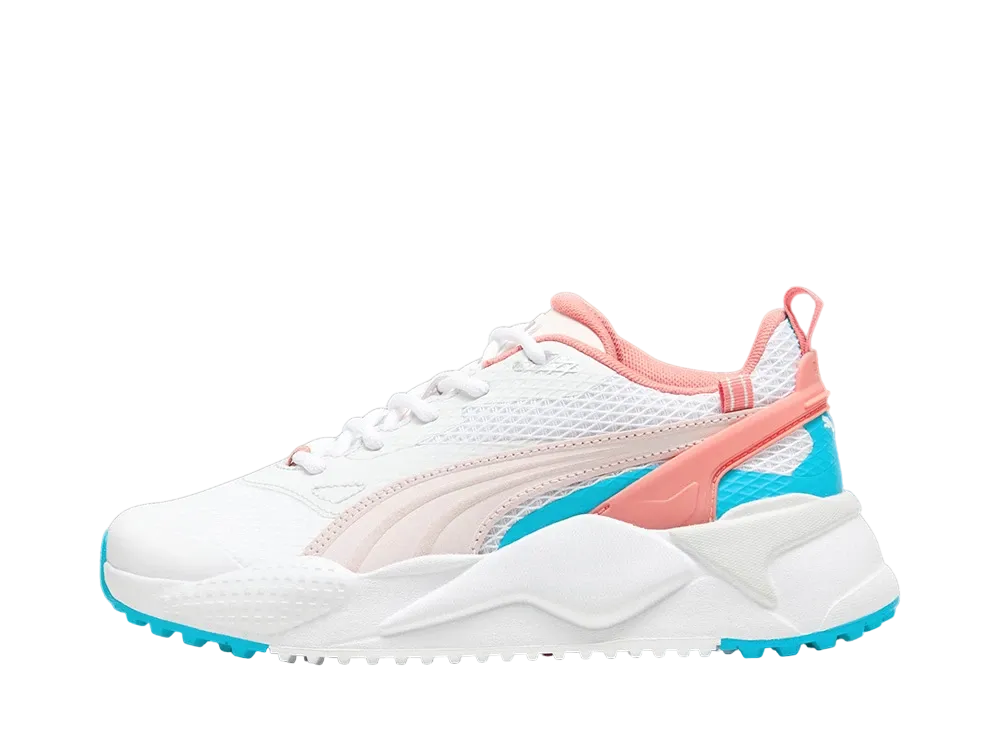 プーマ ウィメンズ GS-X エフェクト "プーマホワイト/チームアクア/メロンパンチ"