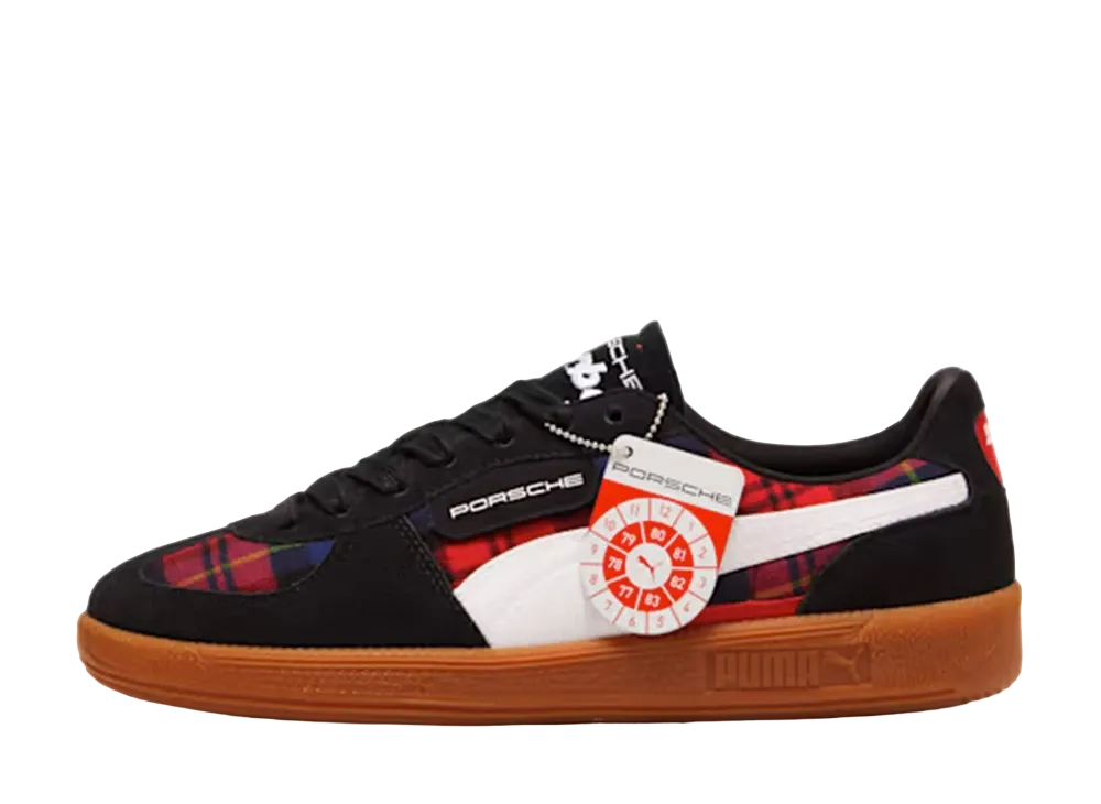 Porsche Legacy × Puma Palermo Tartan "Puma Black/Puma White"