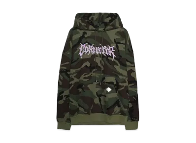 el conductorH CAMOUFLAGE HOODED SWEATER "OLIVE"