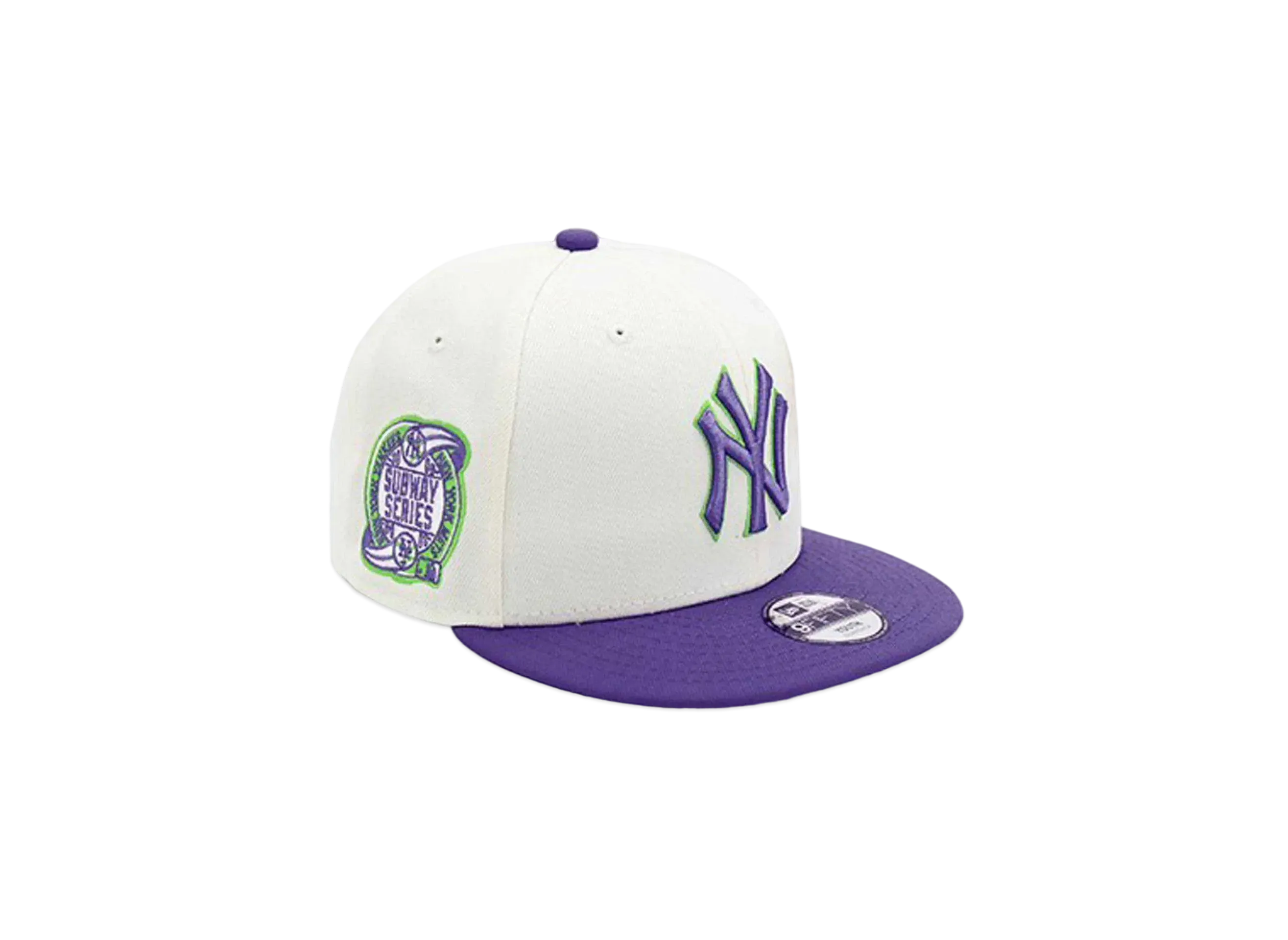 NEW ERA x THE CAP Space Ranger Youth 9Fifty New York Yankees "Chrome White"