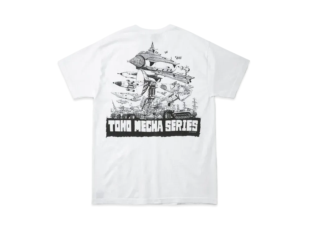 Geeks Rule x TOHO MECHA SERIES Silkscreen Printing T-Shirt "White"