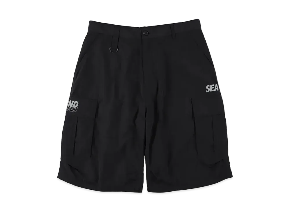 WIND AND SEA Tech Cargo Short "Black"
