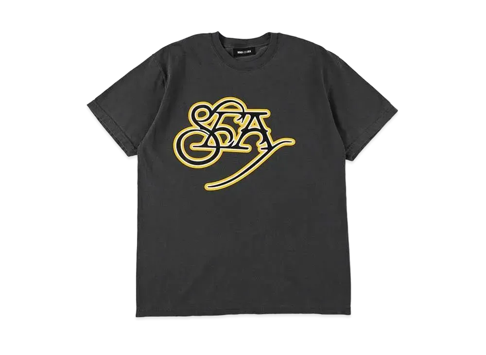 WIND AND SEA Billow Wave S/S Tee "Black"