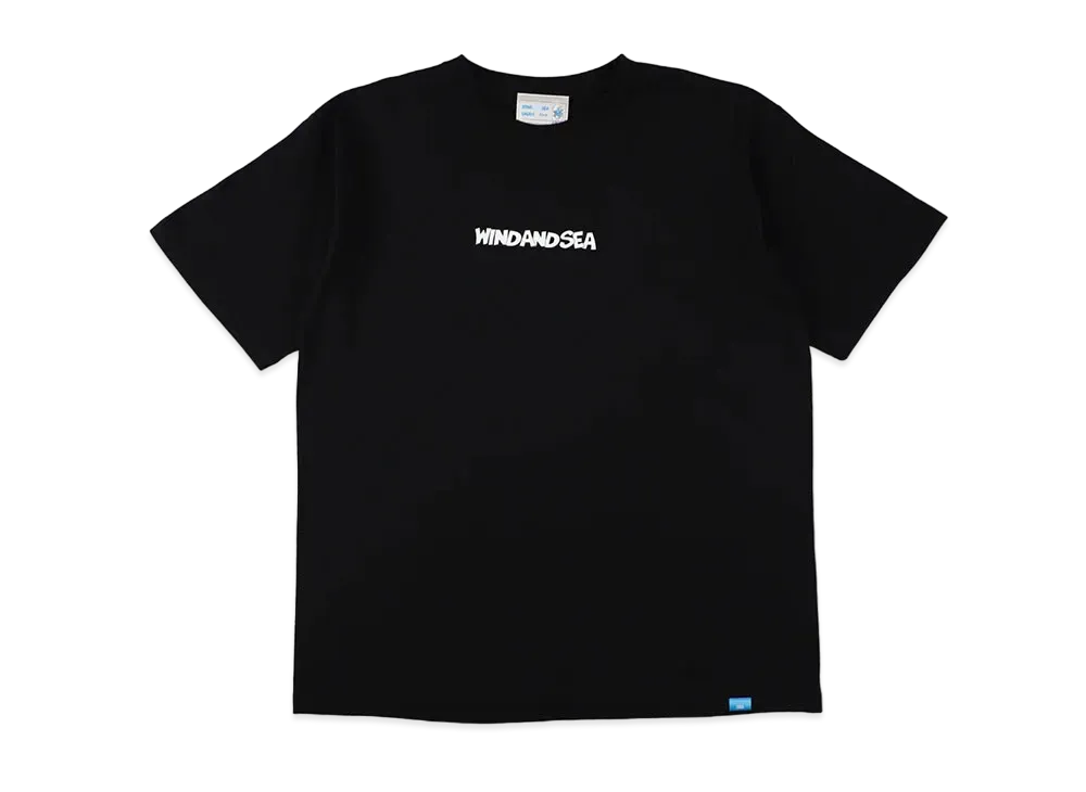 WIND AND SEA x Smurf S/S Tee (Big Smurf) "Black"
