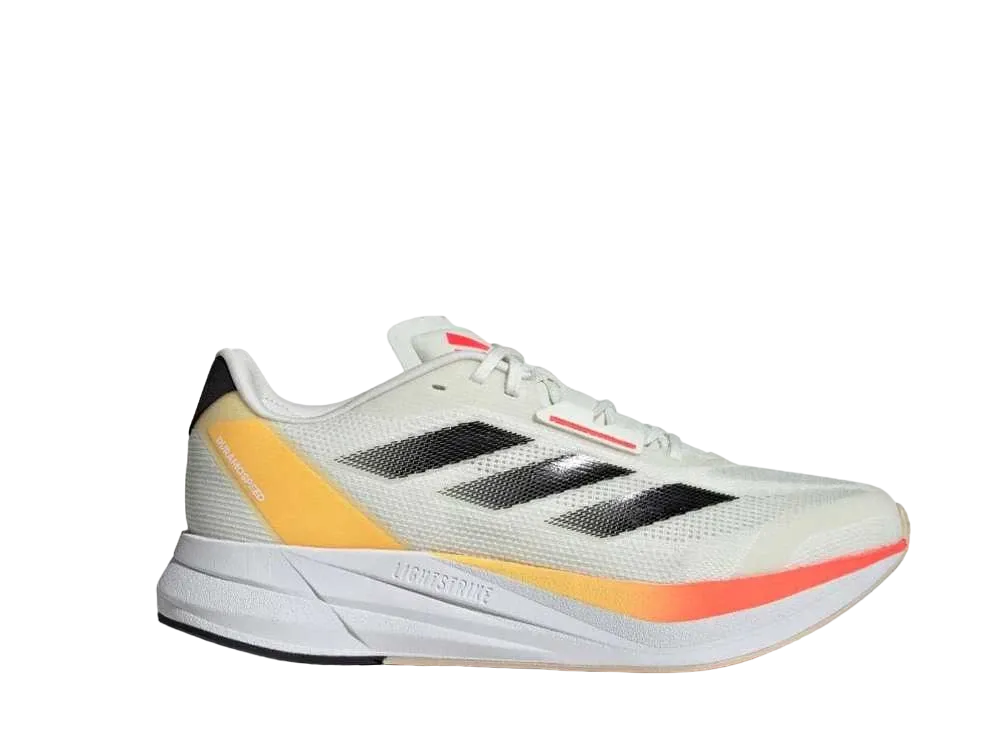 アディダス アディゼロ デュラモ スピード M "アイボリー/コアブラック/ソーラーレッド"