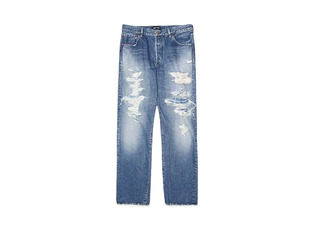 WIND AND SEA x MINEDENIM L.Straight 5pocket USS "USS"