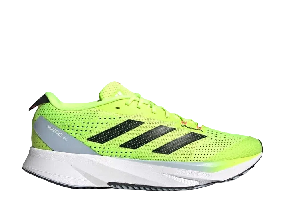 アディダス アディゼロ SL "ルシッドレモン/コアブラック/ワンダーブルー"