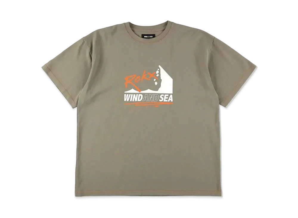 WIND AND SEA x ROKX Photo Tee "Olive"