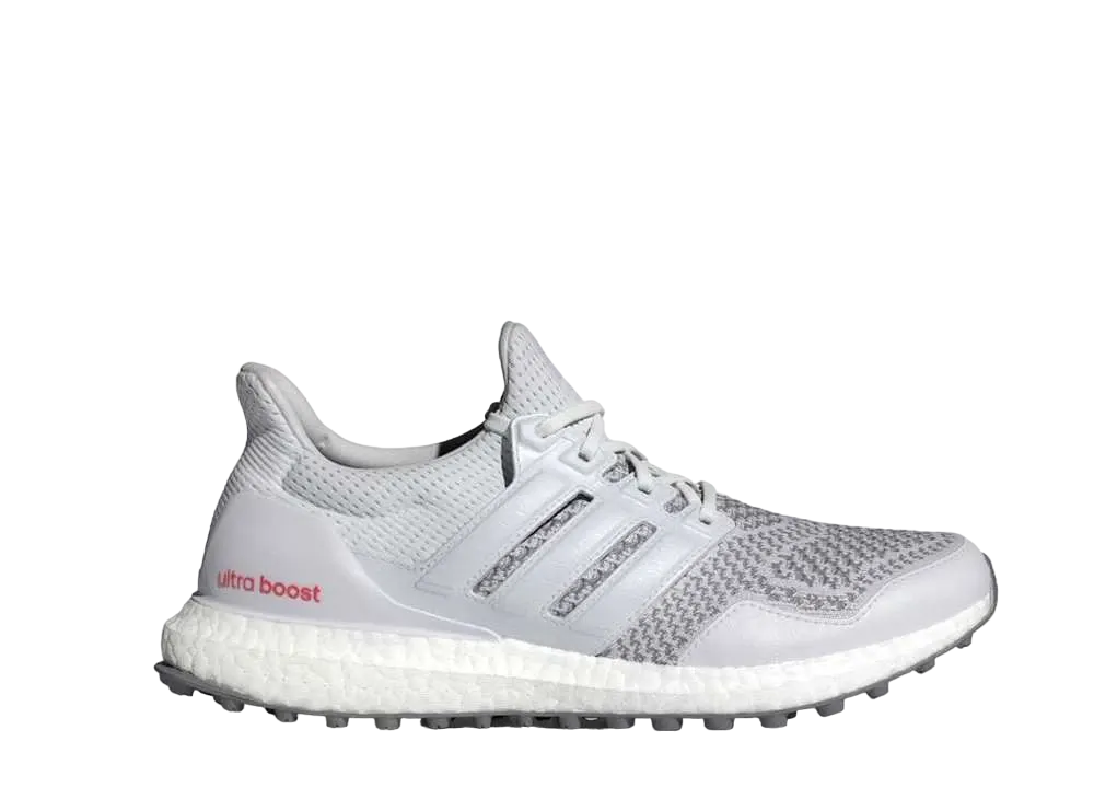 アディダス ウルトラブーストゴルフ "ダッシュグレー/プリラブドスカーレット"
