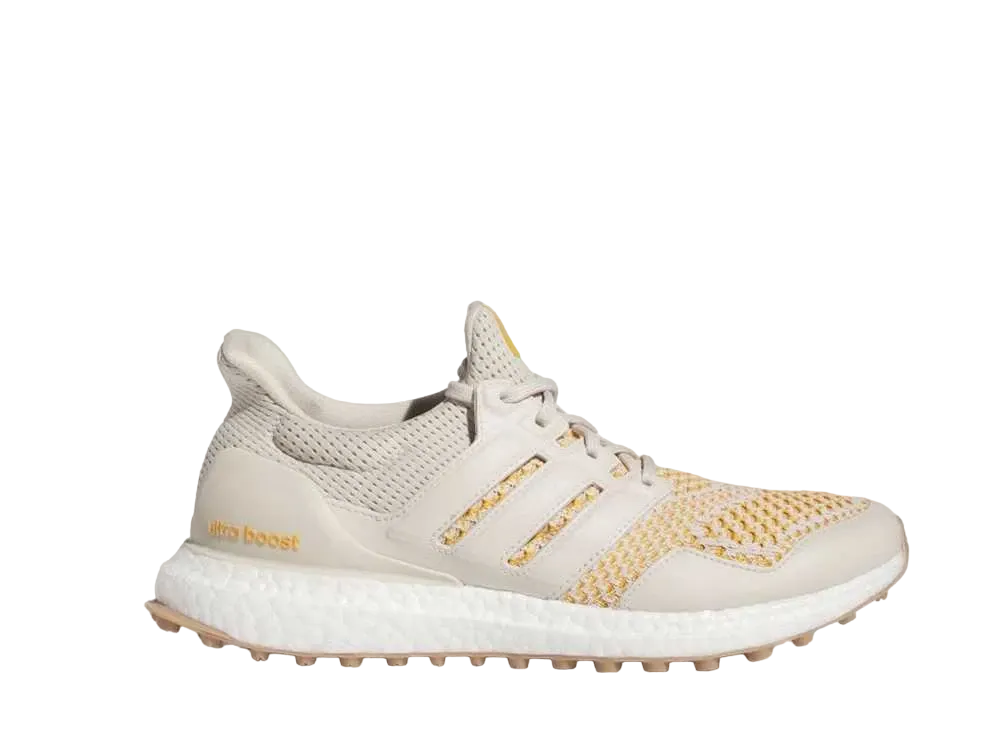 アディダス ウルトラブーストゴルフ "アルミナ/プリラブドイエロー"