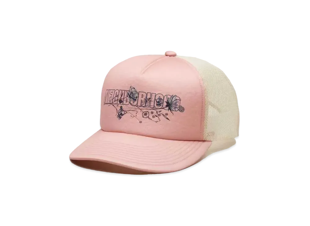 NEIGHBORHOOD x Dr WOO . Mesh Cap "Pink"