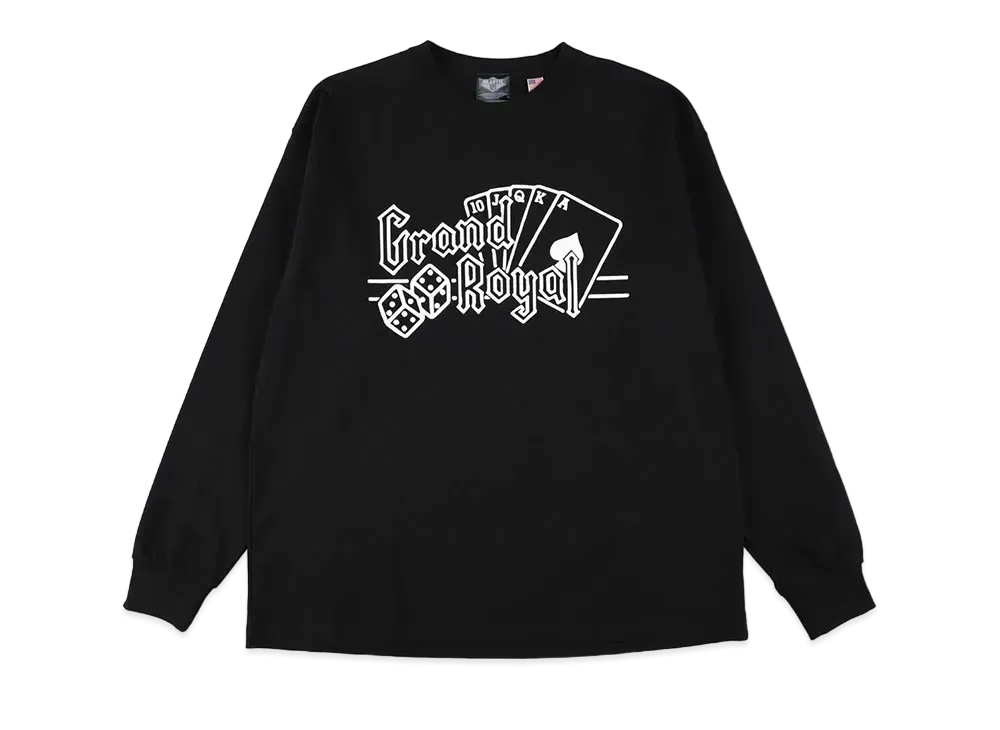 WIND AND SEA x BEASTIE BOYS Grand Royal L/S Tee "Black"
