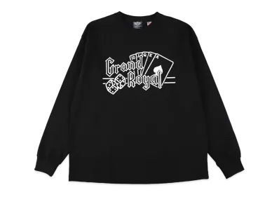 WIND AND SEA x BEASTIE BOYS Grand Royal L/S Tee "Black"