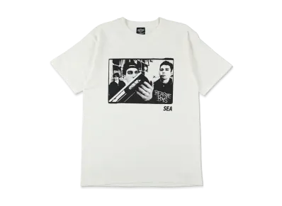 WIND AND SEA x BEASTIE BOYS Check Your Head Photo S/S Tee "White"