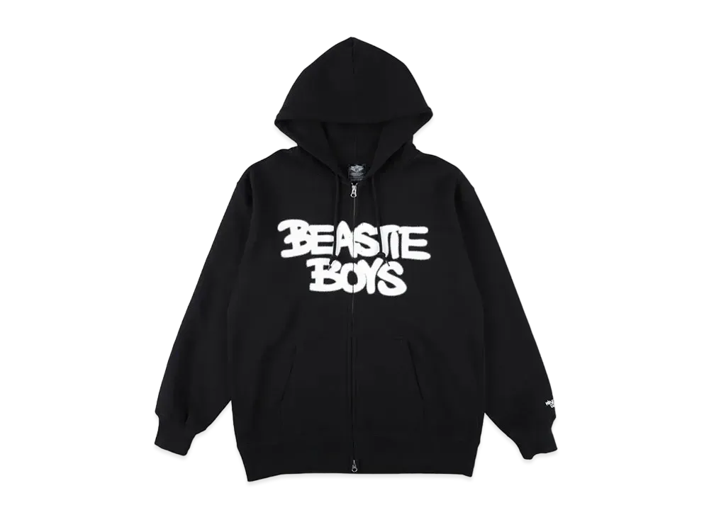 WIND AND SEA x BEASTIE BOYS Check Your Head (Photo) Zip-up Hoodie "Black"