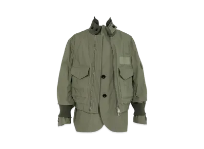sacai Rip Stop Jacket "Khaki"