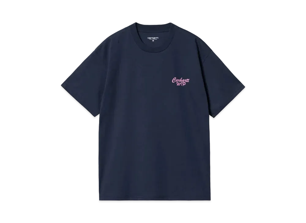 Carhartt S/S Friendship T-Shirt "Air Force Blue/Light Pink"