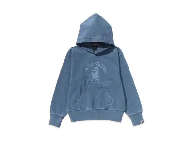 A BATHING APE College Indigo Pullover Hoodie "Indigo"