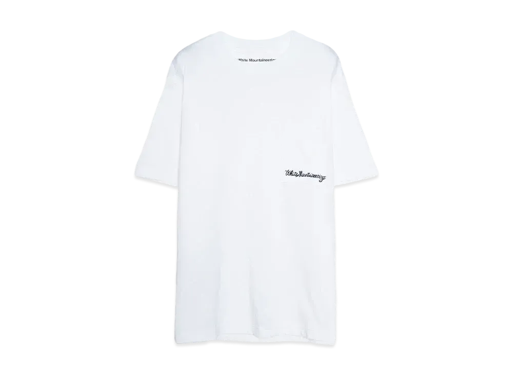 White Mountaineering WM LOGO EMBROIDERY SHIRT "WHITE"